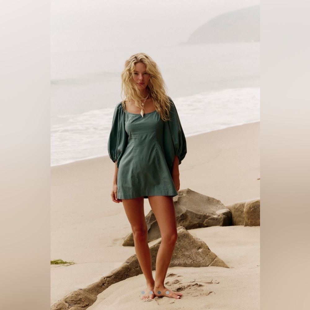 Free People Bold In Bali Mini Dress